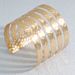 Unique Niche Smooth Opening Bracelet Suitable Women's Buckle Texture, C-shaped Elastic Armband For Daily Wear, Simple_ipsvogv.com