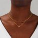Brass Real Gold Electroplating Multi Layer Smooth 26 English Letters Personalized Pendant Ladies Necklace_ipsvogv.com