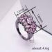 Cao Shi's Geometric Design, Floral Ring, Sweet Cool Girl Jewelry, Exquisite And Personalized Style Jewelry_ipsvogv.com