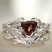 New Creative Fat Triangle Zircon Pair Women's Wedding Ring_ipsvogv.com