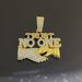 Men’s Jewelry Set Fashion Hip Hop Alloy Letter NO ONE Pendant Men's Personality Handshake Pendant Cuban Chain Necklace Accessories Men_ipsvogv.com