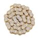 Hip Hop Full Diamond Bicycle Chain Necklace Bracelet Men And Women Trendy Rap Accessories Real Platinum Electroplating_ipsvogv.com