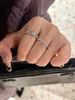 Water Windy Zircon Letter Purple Lilac Droplet Light Luxury Temperament High Grade Coolness Super Flash Open Ring_ipsvogv.com