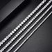Unisex Full Diamond Hip Hop Jewelry Fashion 2-6mm 4-Claw Copper Inlaid Zircon Tennis Necklace_ipsvogv.com