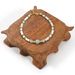 3mm Faceted Crystal Shell Hyacinth Round Beads Natural Stone Bracelet Necklace Set_ipsvogv.com