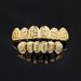 Hot Selling Hip Hop Braces Gold Plated Carved Pattern Gold Braces Halloween Teeth Grill Props_ipsvogv.com