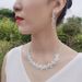 Celebrity Wedding Jewelry Set - European & American Style Necklace & Earrings (Elegant Photography Accessories, Street Fashion Inspired)_ipsvogv.com