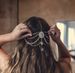 Exotic rhinestone headdress eyebrow pendant wave tassel chain diamond ancient style forehead hair accessories headchain_ipsvogv.com
