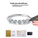New Fashionable Personalized Versatile with Sterling Silver S Mosonite Diamond Ring for a Small and High Quality Sense_ipsvogv.com