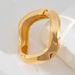Cyberpunk Metal Smooth Open Fashion Geometry Water Drop Bracelet For Women_ipsvogv.com