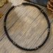 Volcanic Stone Men's Fashion Trend Beaded Necklace, Simple Long Volcanic Stone Necklace, Hip Hop Necklace_ipsvogv.com