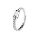 Japanese Korean Light Luxury Style, High-end Feeling, Full Diamond Opening Design, Horseshoe Zircon Ring, Personalized_ipsvogv.com