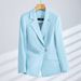 Women's Clothing High end professional pants suit white suit jacket suit fashionable business formal wear female beautician work clothes trend_ipsvogv.com