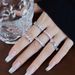 INS Same Sterling Silver Ring, Full Diamond Zircon, Fashionable and High end, Versatile Design, Women's Handicraft_ipsvogv.com
