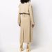 Women's Clothing early autumn high end coat over the knee long raglan sleeves windbreaker lace up waist cross border trend_ipsvogv.com