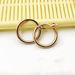 316 stainless steel round wire earrings fashion simple ear buckle trend men's and women's earrings spot supply_ipsvogv.com
