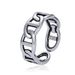 Unisex Pig Nose Ring Female Simple Fashion Cold Style Retro Old Open Ring Jewelry_ipsvogv.com
