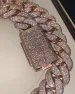 12 MM VVS Moissanite Dia Thick Cuban K Chain Sterg Sier 24 Inches Necklace Men-Iced Hip Hop Weddings Parties_ipsvogv.com