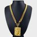 Man's The Chinese "LONG" Pendant Chain Necklace N691_ipsvogv.com