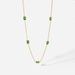 New Fashion Trend Grandmother Green Diamond Bracelet Women, Zircon Inlaid With Fresh Titanium Steel Necklace For Women_ipsvogv.com