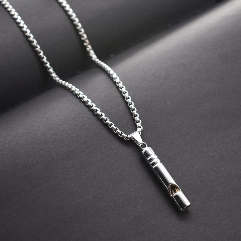 Instagram Street Trendy Bouncing, Opening Wine Bottles, Whistling, Blowing Pendant, Men's And Women's Hip Hop Necklace,_ipsvogv.com