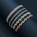 2025 Super Shiny Hollow Out Rhinestone Bride Banquet Zircon Versatile Simple Bracelet Bangle Accessory_ipsvogv.com