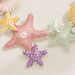Ins star shell long for women, versatile high-end, set with pearls and oil droplets, collarbone chain necklace_ipsvogv.com