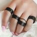 Hot Selling Fashion Minimalist With Smooth Tassel Chain And Adjustable One Piece Ring_ipsvogv.com
