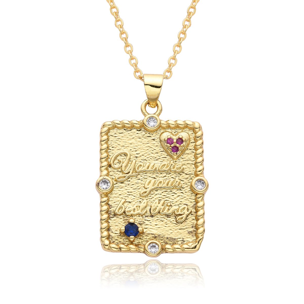 Pendant Retro Cross Bible Brass Gold Plated Pendant INS Necklace Spot_ipsvogv.com
