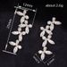 Cao Shi Butterfly Flower Exquisite For Women's Fashion Micro Inlaid Zircon Shining Daily Earrings_ipsvogv.com