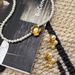 Fashionable Ins Plated Titanium Steel Retro Flower Stamen Pearl Small Earrings_ipsvogv.com