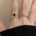 collection 】 【 2703 Lucky People's Star Letter Zircon Women's Summer Ins Simple Cold Wind Fashion Personality Finer 【 】_ipsvogv.com