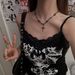 Unisex Dark Style Rose Cross Necklace Female Clavicle Chain High End Light Luxury Niche Necklace New Jewelry_ipsvogv.com