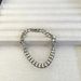 Minimalist Titanium Steel Cuban Chain Six-Sided Polished Unisex Buckle Hip-Hop Hand Jewelry Bracelet_ipsvogv.com