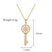 Starry 【 】 Key Light Luxury Charm Gorgeous Full Diamond Necklace Women's Versatile Clavicle Titanium Steel Chain 【 】_ipsvogv.com