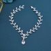 Women's Jewelry Crystal Hair Chain Headpiece For Wedding Bridal Party Accessories Floral Design Silver Gold Wedding Dress Party Accessories_ipsvogv.com