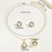 Little Fresh Women's Necklace, Earrings, Jewelry Personalized Diamond Set, Lotus Flower Design Ring, Versatile Clavicle_ipsvogv.com