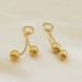 2-piece Set Of New Dubai Ethiopia Women's Pendant, Necklace, Earrings, Ball Jewelry_ipsvogv.com