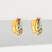 Women's Jewelry Copper Enamel Retro Hoop Earrings Micro Inlaid Color Earrings Fashionable And Versatile Oil Drop Earrings_ipsvogv.com