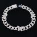 Accessories Fashion Inlaid Cuban Anklet hiphop Hip Hop Diamond Butterfly Anklet_ipsvogv.com