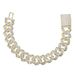 Men's Jewelry 15mm Single Row Zircon Cuban Chain Men's Fashion Hip Hop Accessories Hip Hop Bracelet_ipsvogv.com