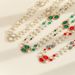 Bohemian Fashion Long Pearl Necklace With Teardrop Shaped Rhinestone Jewelry_ipsvogv.com