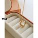 Yu Jewelry Shell Love Necklace Pattern Three Dimensional Peach Heart Pendant Titanium Steel Lock Bone Chain Design With_ipsvogv.com