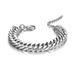 Super Texture Smooth Cuban Men's Hip-Hop Trendy Stainless Titanium Steel Bracelet New Style_ipsvogv.com