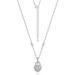 new Love Moissanite Clavicle Necklace S925 Silver Full Of Bright Colored Diamond Necklace Light Luxury Fashion Personality_ipsvogv.com