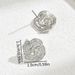 New Style Small Fresh Pastoral Style Flower Earrings Simple Inlaid Zircon Rose Earrings Temperament Earrings_ipsvogv.com