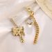 Bowknot Diamond Silver Needle Earrings Irregular Long Pearl Tassel Earrings Fashionable And Versatile New Jewelry_ipsvogv.com