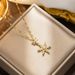 Six Star Pearl Necklace for Women: Minimalist Design, Light Luxury, Elegant Temperament, Cold Wind Collar Chain_ipsvogv.com