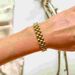 Ins Style Strap Design Titanium Men's Trendy Fashion Watch Chain Stainless Steel Bracelet Wristband_ipsvogv.com