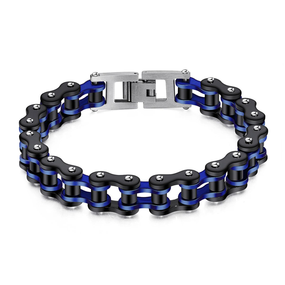 Men's Jewelry Fashion Trend Bracelets Stainless Steel Personality Hip Hop Bicycle Motorcycle Chain Jewelry_ipsvogv.com